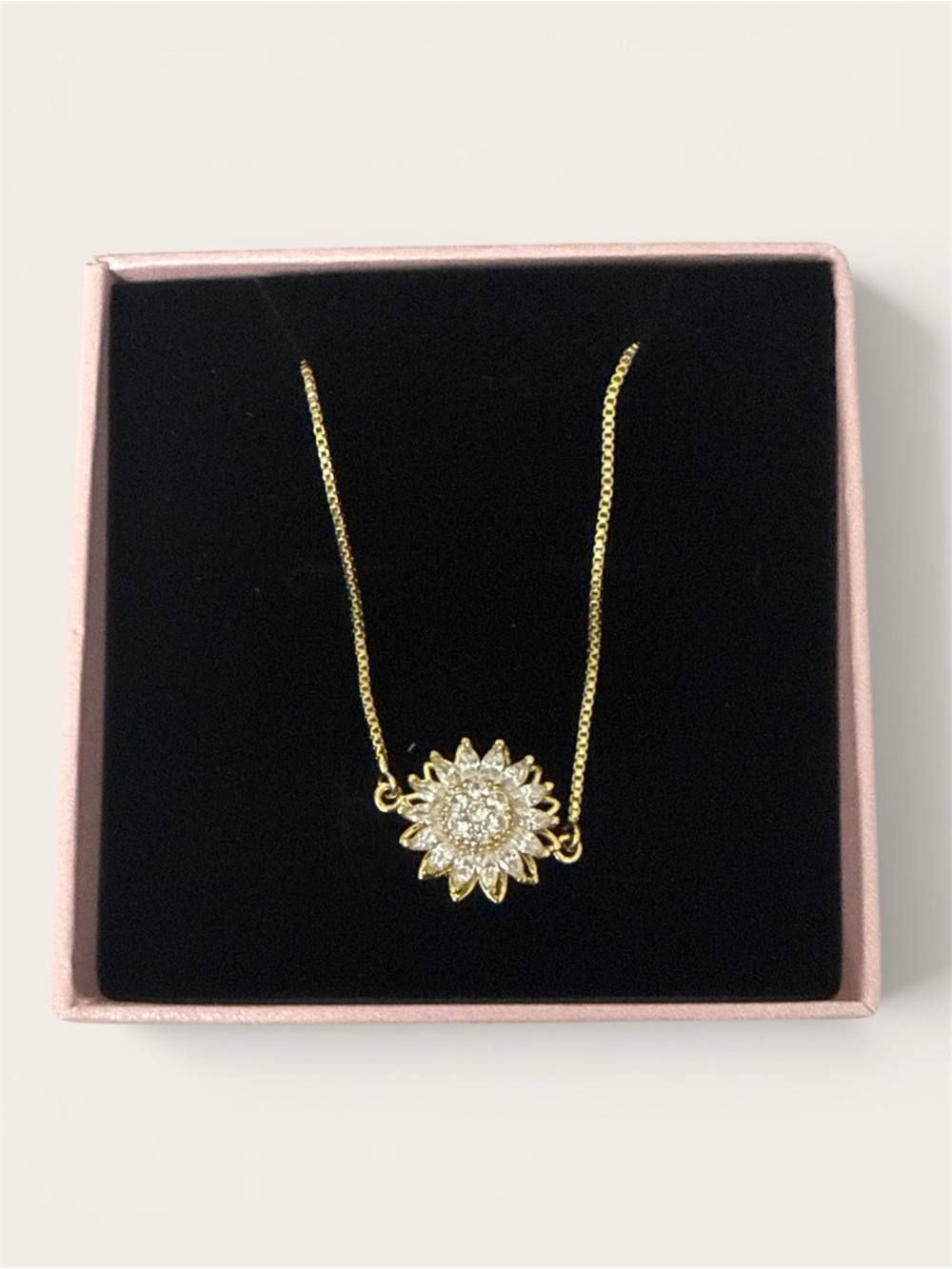 Gold Sunflower Bracelet